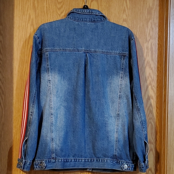 Ashley Mason distressed denim jacket - Picture 9 of 11